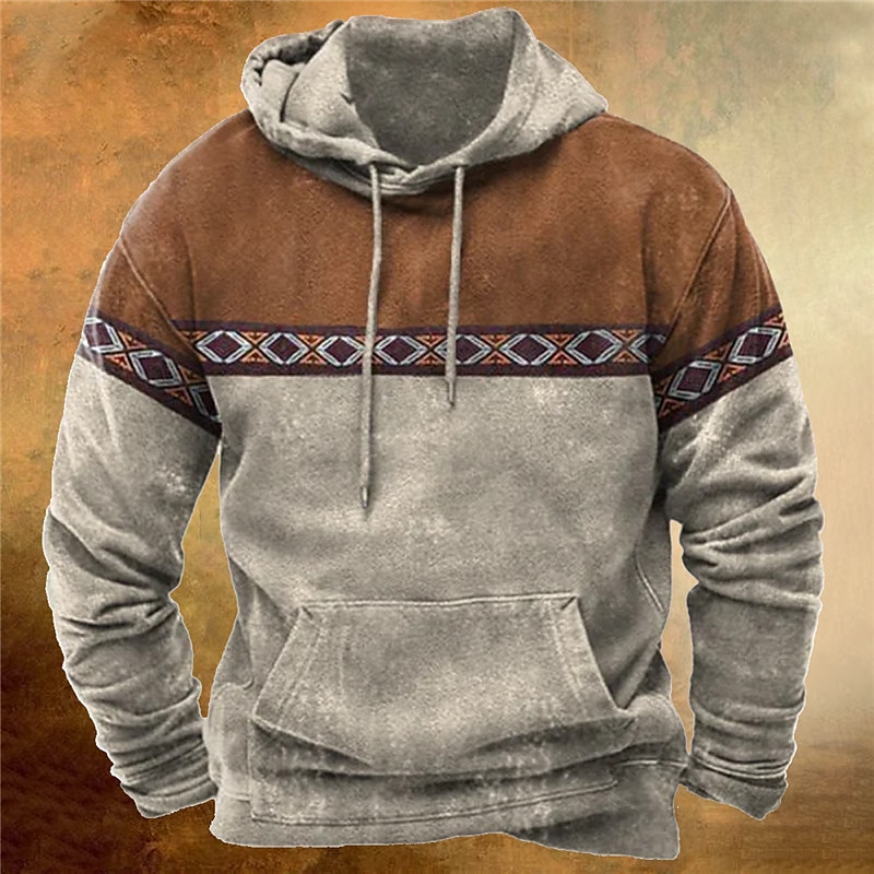 Moose Reindeer 3D Pullover Hoodie