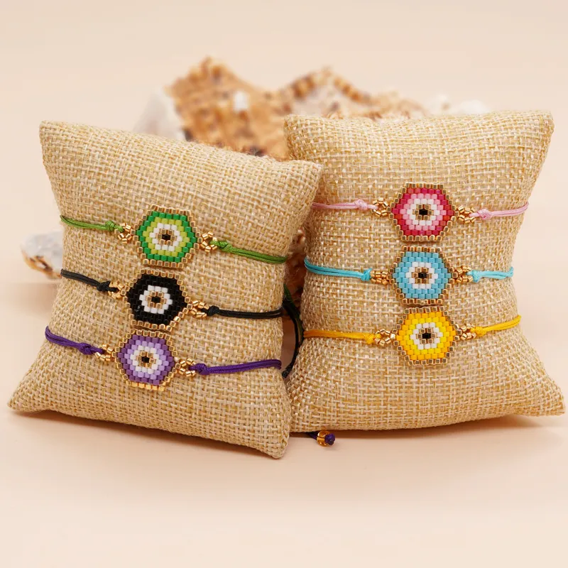 Handwoven Evil Eye Bracelets