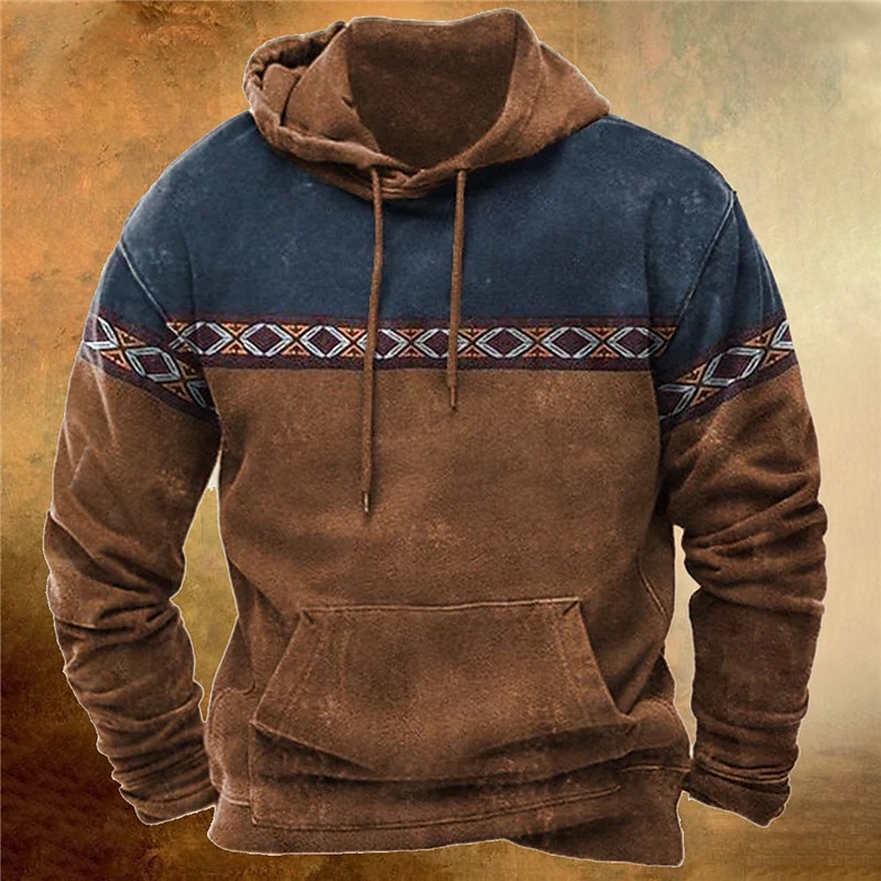 Moose Reindeer 3D Pullover Hoodie