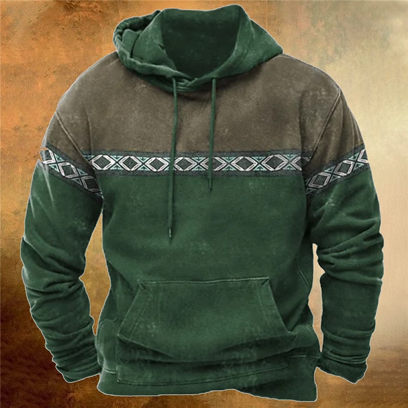 Moose Reindeer 3D Pullover Hoodie