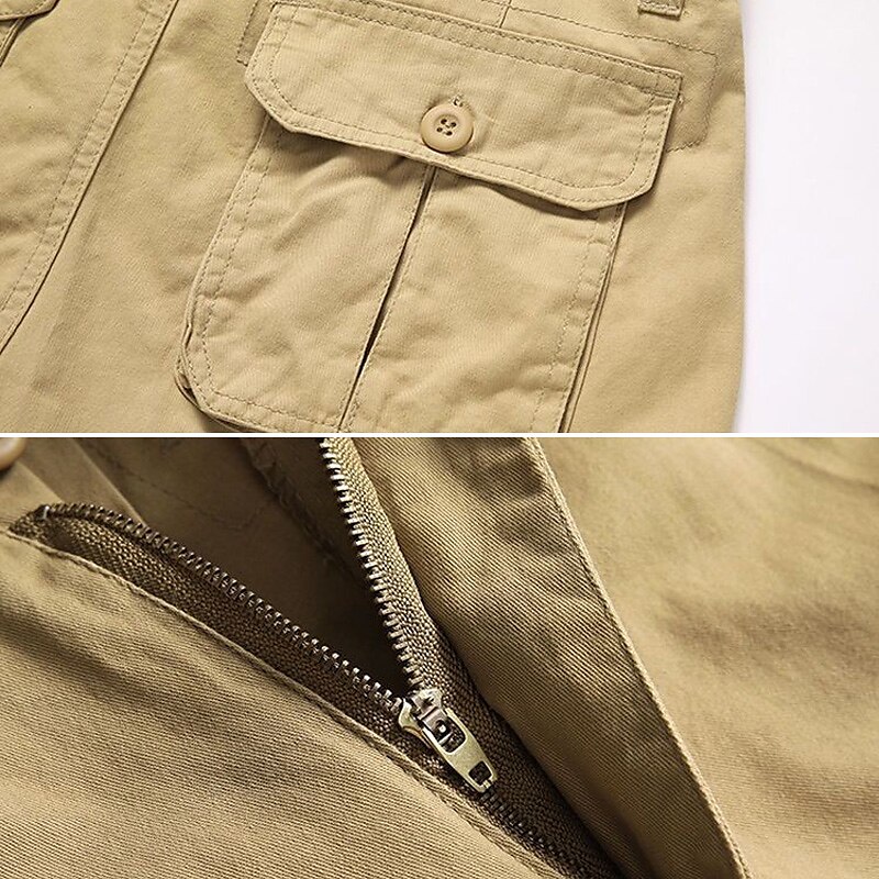 Summer Shorts with Straight Leg, Fashion Classic Style